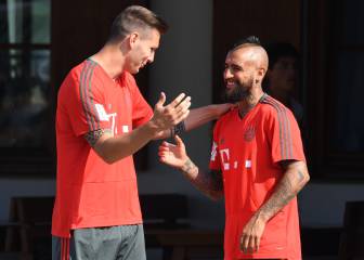 Vidal deja la concentración del Bayern para fichar por el Barça