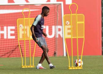 Dembélé cuts vacation short and starts training in Barcelona