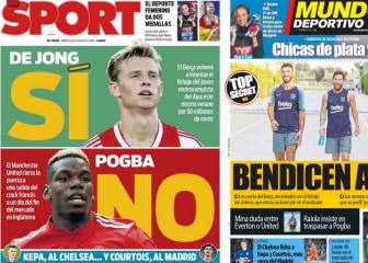 Vidal y Pogba protagonizan las portadas de la prensa catalana