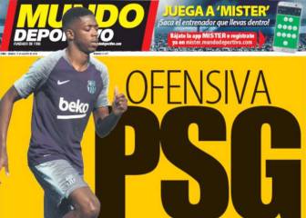 Barcelona willing to hear PSG's offer for Dembélé