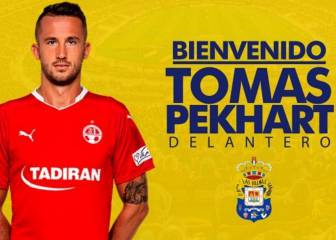 Tomás Pekhart firma por dos temporadas con Las Palmas