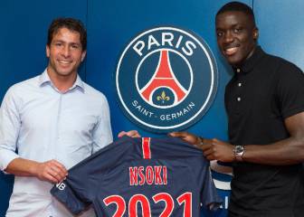 El PSG utiliza la renovación de N'Soki para burlarse del Barça
