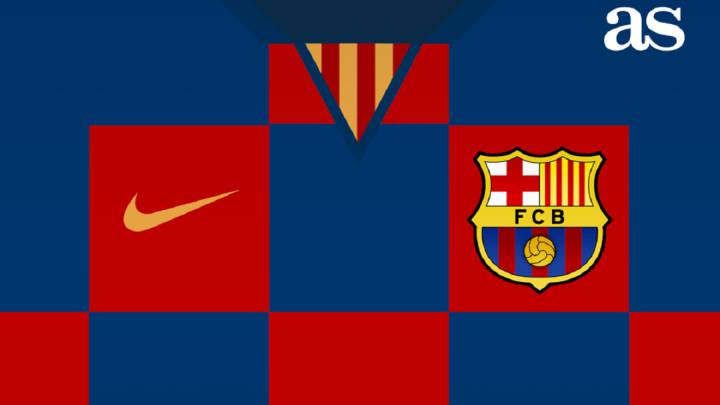 Barcelona 2019/20 shirt: Croatia-style checkerboard design?