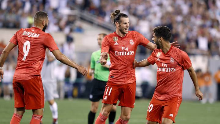 Griezmann matches Benzema, Bale and Asensio in derby goals