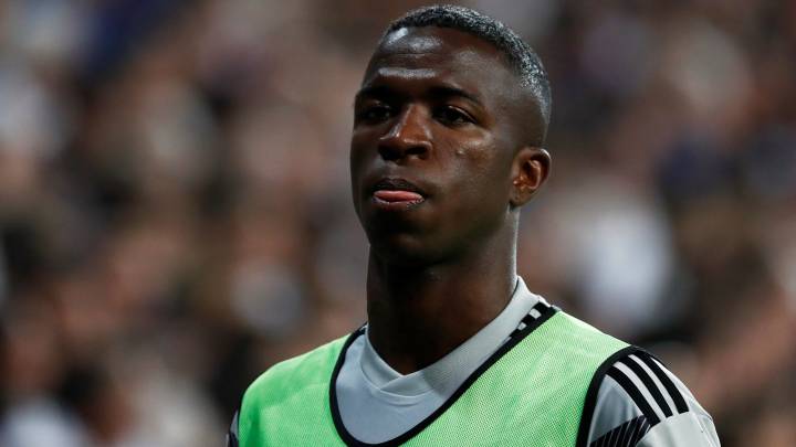 Vinicius con el Real Madrid