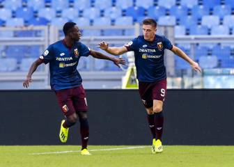 El Atlético sigue a Piatek, el máximo goleador de Europa