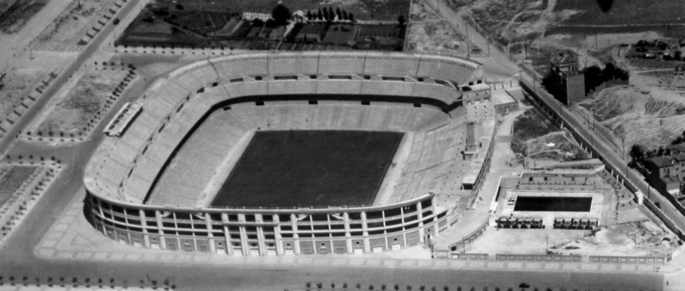 Las obras del Nuevo Estadio de Chamartín se acabaron a lo largo del año 1947.