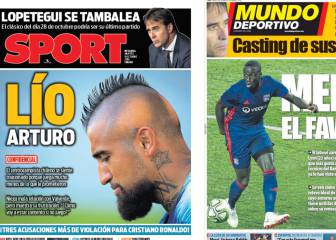 Mientras Arturo Vidal la lía, aparece Mendy en escena