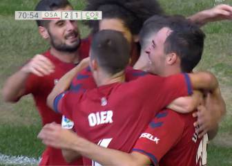 Osasuna se impone al Córdoba y lo hunde aún más en la tabla