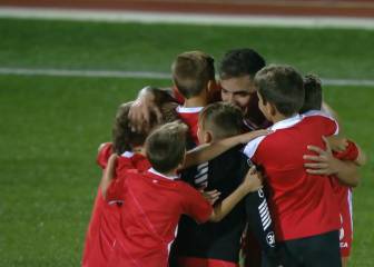 La emocionante celebración de Gibraltar tras ganar amistoso