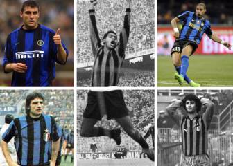 Los goleadores de cada temporada del Inter de Milán