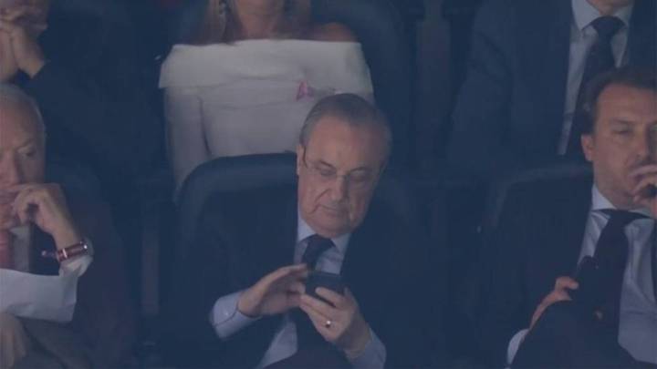 The photo of Real Madrid president Pérez that went viral