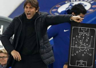 Así son los equipos de Conte: no siempre jugó con tres centrales
