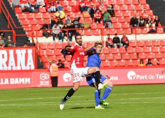 El Nástic se llevó los tres puntos ante el Oviedo con gol en el 94'