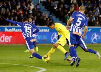 Borja Bastón alarga la racha de un Alavés de Champions