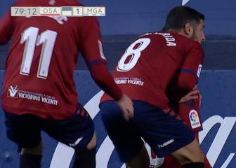 Osasuna firma la remontada en un partido accidentado