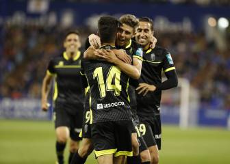 El Granada gana en Zaragoza y se pone líder de Segunda