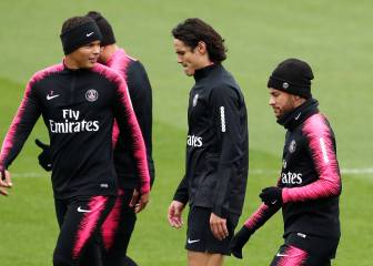 Madrid y Atlético, pendientes de un Cavani que sigue sin
renovar
