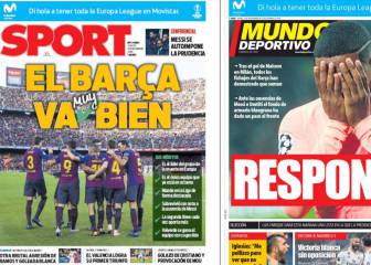 Elogios a los fichajes en la prensa de Barcelona