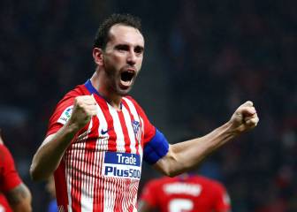 Godín da la gloria al Atlético en el descuento