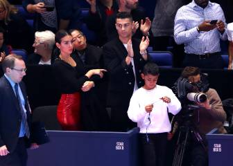 Cristiano enjoys the ATP Finals in London with his family