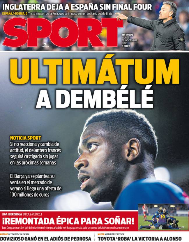 Barça Send Ultimatum To Dembélé Over Attitude Problem Ascom - 