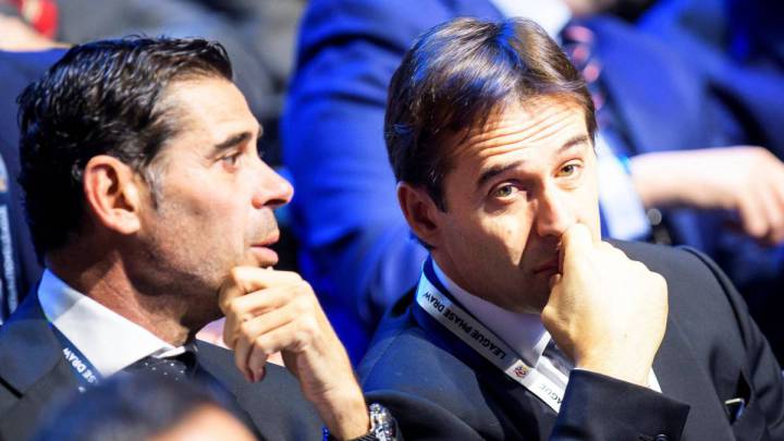 Hierro: “Lopetegui is a great coach, he needed time"