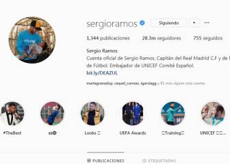 El perfil de Ramos en Instagram echa humo tras lo publicado