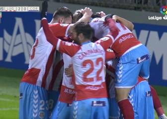 El Lugo vence al Córdoba y dormirá fuera del descenso