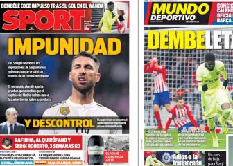Sport habla de impunidad en el asunto Sergio Ramos