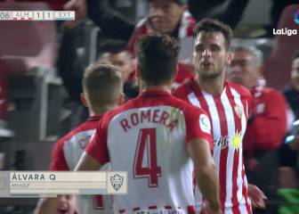 El Extremadura aguanta el arreón del Almería y saca un punto