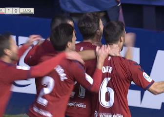Iñigo Pérez salva los muebles a Osasuna en el 89'