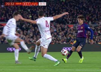 Mira la genial asistencia de Puig en su debut con el Barça