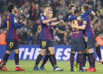 La goleada de Barcelona sin Vidal en la Copa del Rey