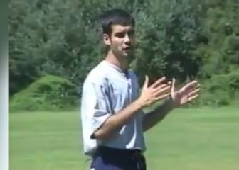 La visión de juego de Guardiola hace 30 años. Si te gusta el fútbol este video te va encantar