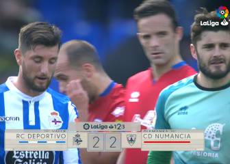 El Depor se deja llevar y acaba firmando las tablas en Riazor