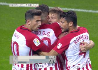 El Almería se lame las heridas de la Copa tomando El Tartiere