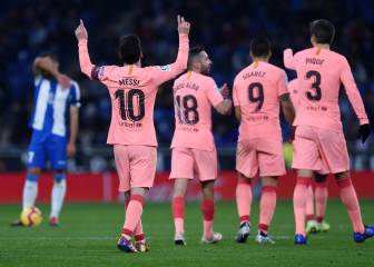 Un Messi extraterrestre despacha a un Espanyol faltó de ideas