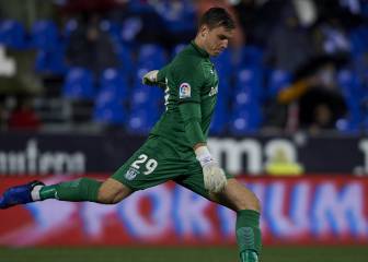 El Real Madrid-Leganés de Copa del Rey lía el futuro de Lunin
