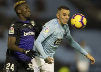 Celta y Leganés firman las tablas bajo la lluvia