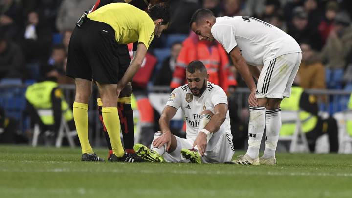 Injury panic at Real Madrid over Benzema and Asensio