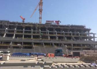 Así están las obras del estadio de la final de Qatar 2022