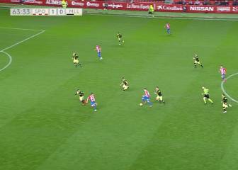 Un gol de Blackman da los tres puntos al Sporting en El Molinón