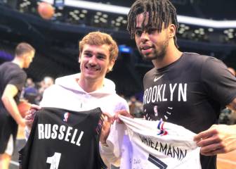 Griezmann avails of two days off to fly to NYC for Nets-Hawks game