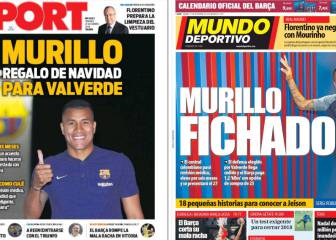 Portadas Barcelona: el gran día de Jeison Murillo