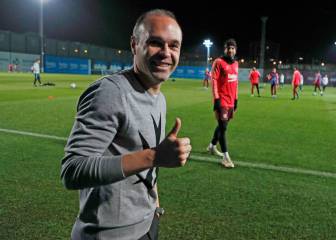 Iniesta y el fichaje de Villa por el Kobe: 