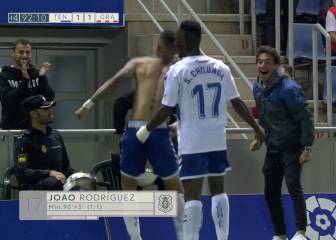 Joao frena al líder con un gol 'in extremis' en el descuento