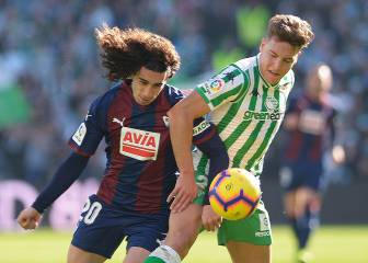 El Eibar perdona y el Betis salva un punto en el Villamarín