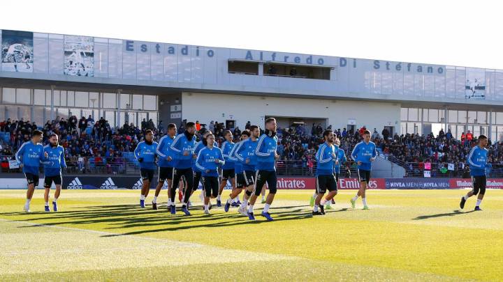 8,000 fans watch final Real Madrid training session of 2018