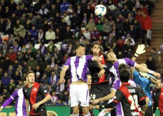 El Rayo, sólo cuatro puntos en Zorrilla en Primera desde 2000